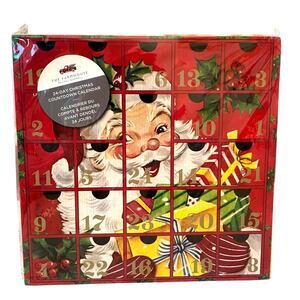 The Farmhouse Jolly Santa 24 Day Christmas Countdown Advent Calendar NEW